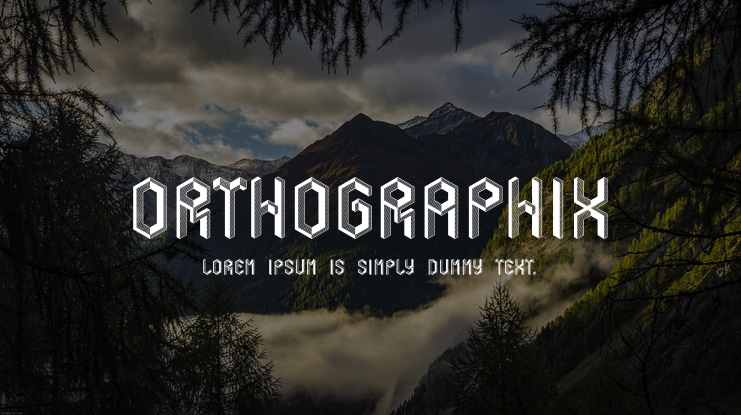 Orthographix Font