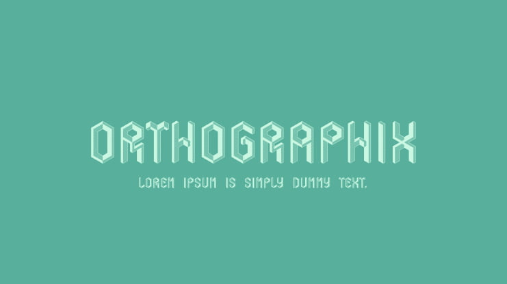 Orthographix Font