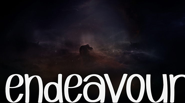 Endeavour Font