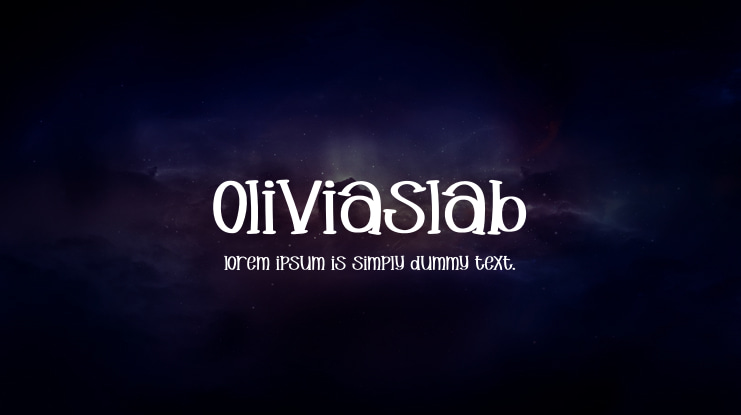 Oliviaslab Font