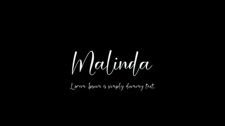 Malinda Font
