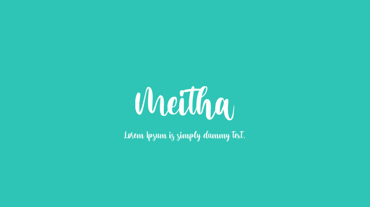 Meitha Font