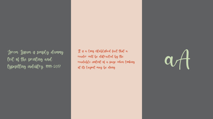 Katterine Rose Font Family