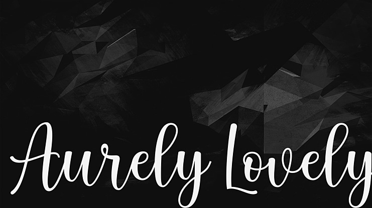 Aurely Lovely Font Family