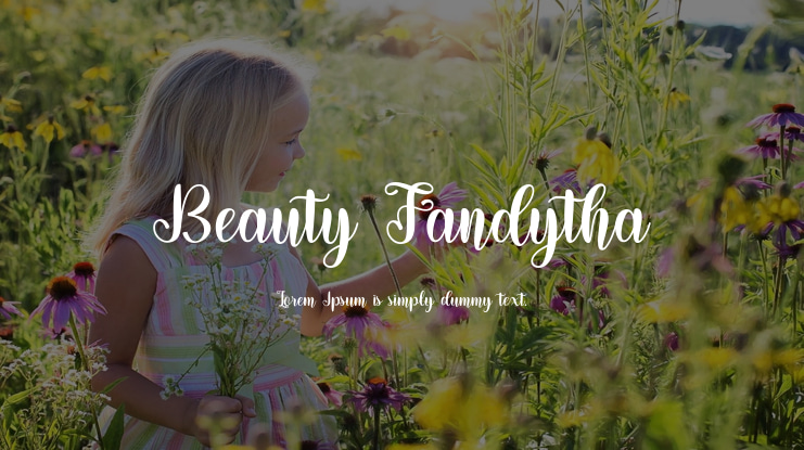 Beauty Fandytha Font