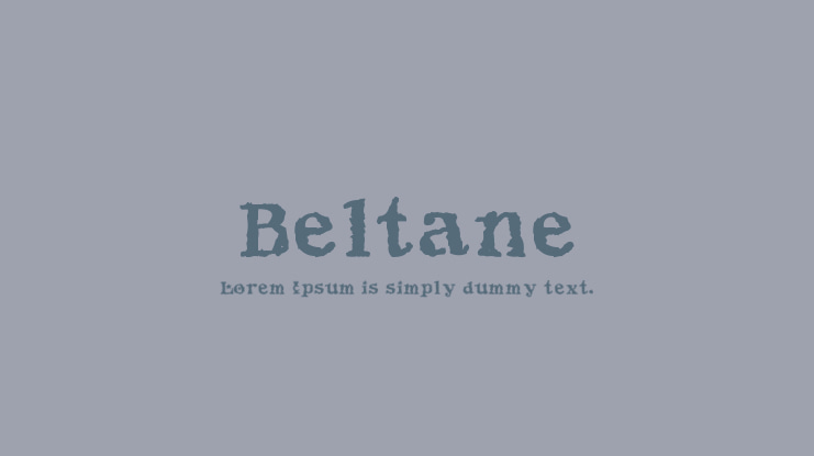 Beltane Font