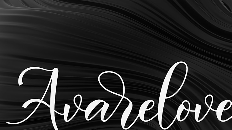 Avarelove Font