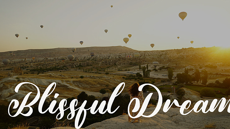 Blissful Dream Font