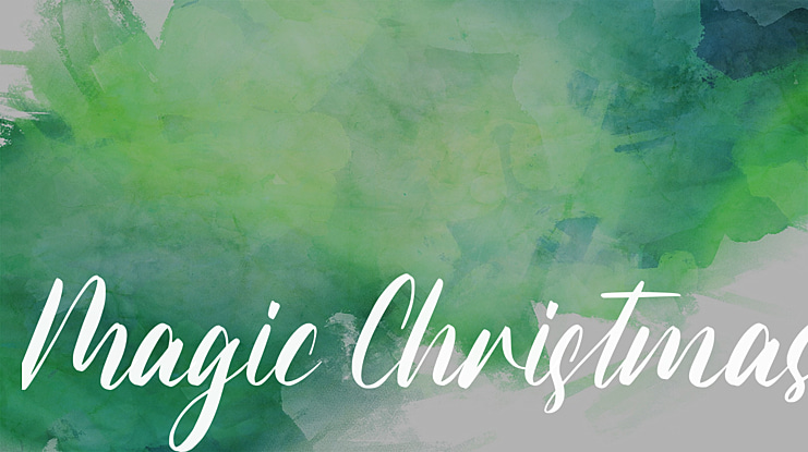 Magic Christmas Font
