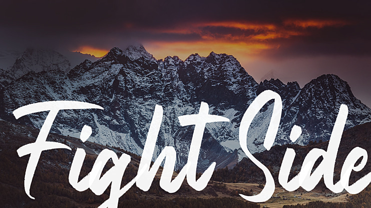 Fight Side Font