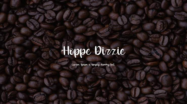Hoppe Dizzie Font Family