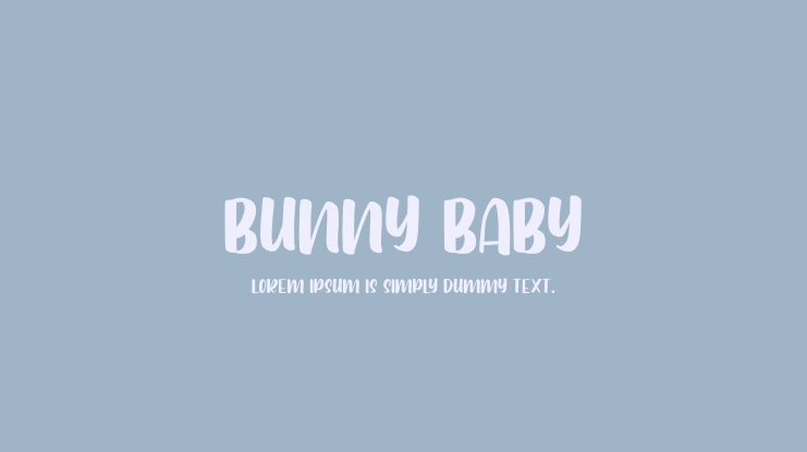 Bunny Baby Font