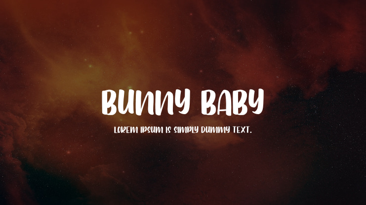 Bunny Baby Font