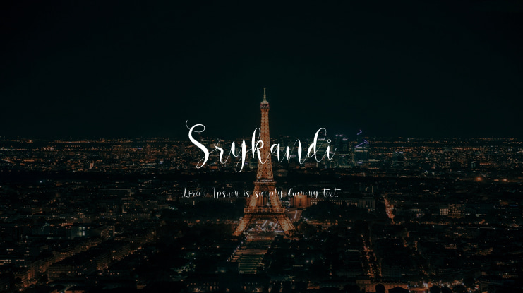 Srykandi Font