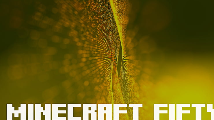 Minecraft Fifty Font