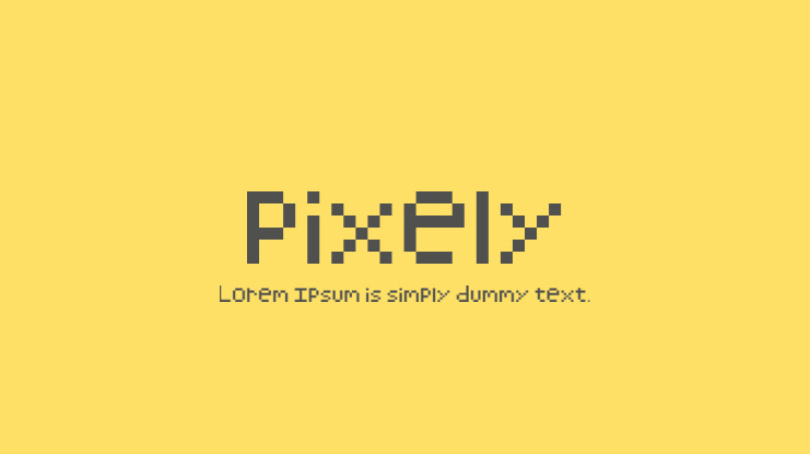 pixely Font