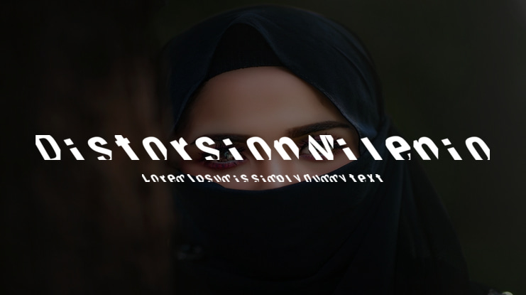 Distorsion Milenio Font