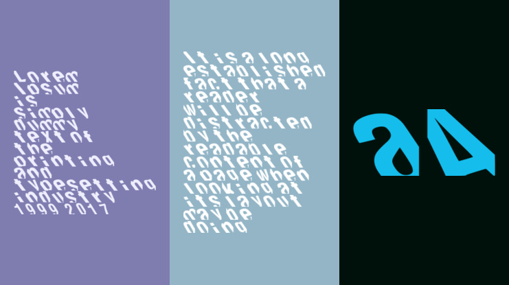 Distorsion Milenio Font