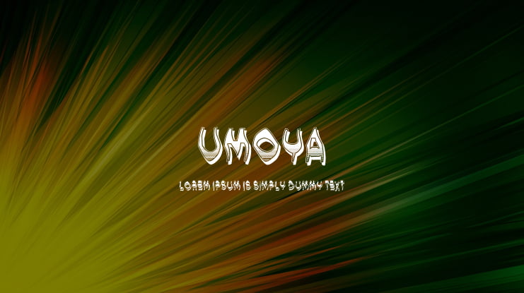 Umoya Font