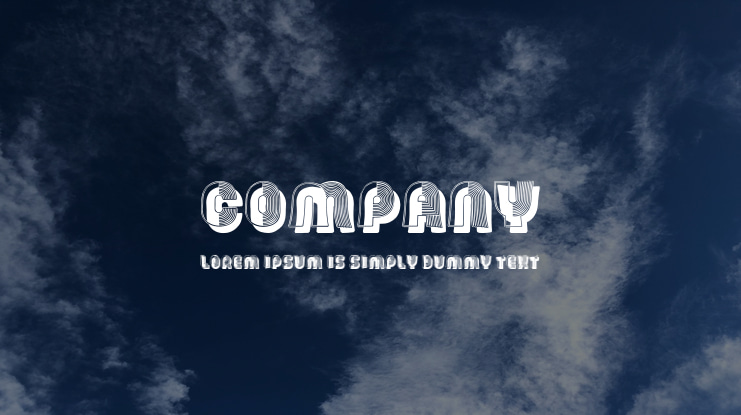Company Font