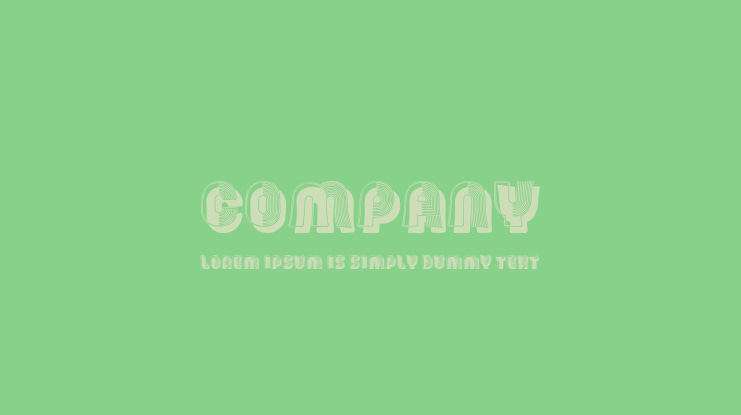 Company Font