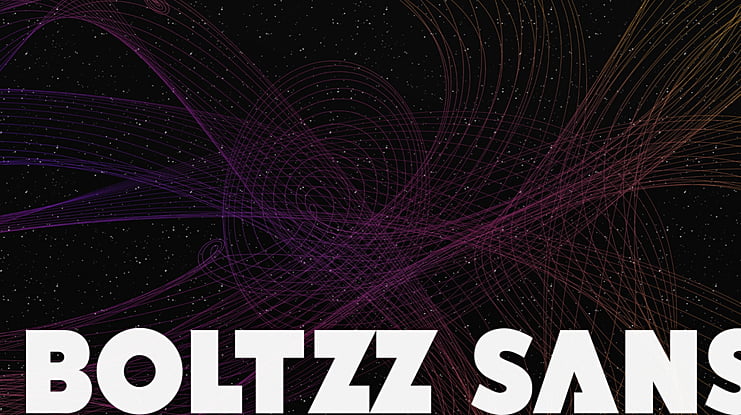BOLTZZ Sans Font