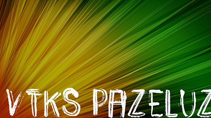 VTKS PAZELUZ Font