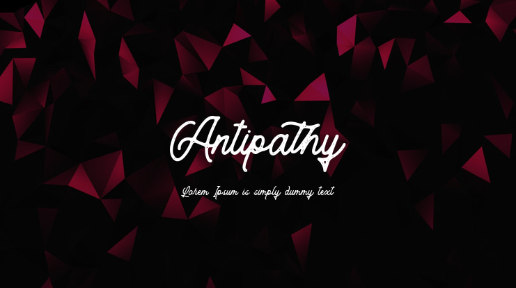 Antipathy Font