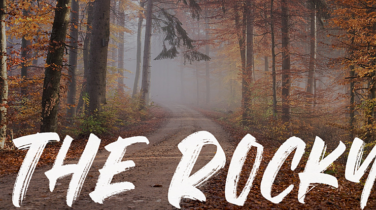 The Rocky Font