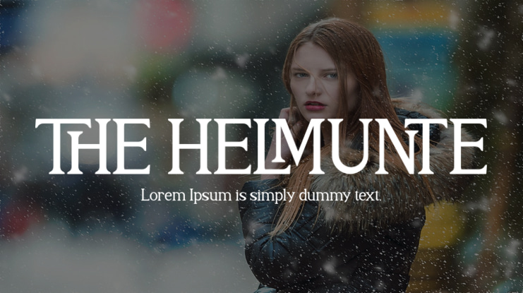 THE HELMUNTE Font