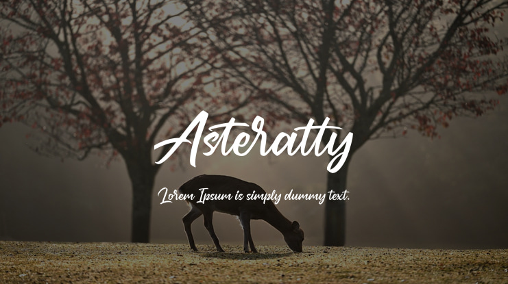 Asteratty Font