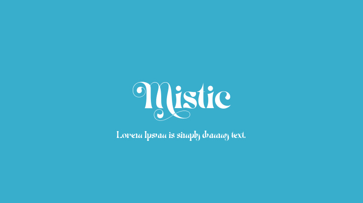Mistic Font
