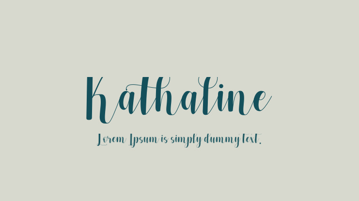 Kathaline Font