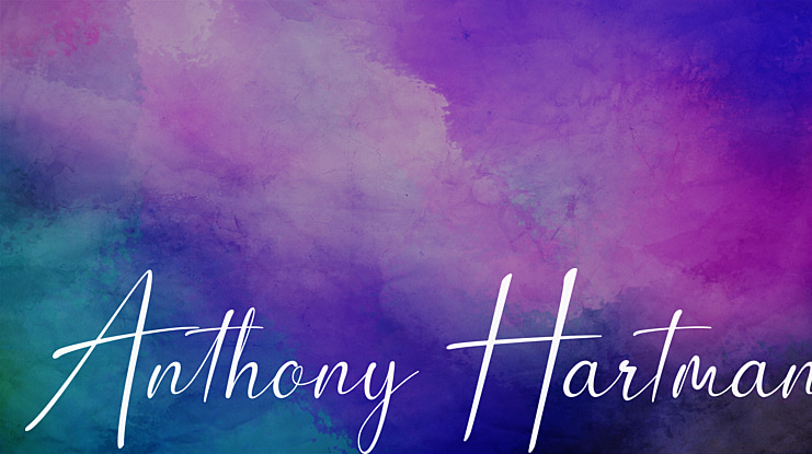Anthony Hartman Font