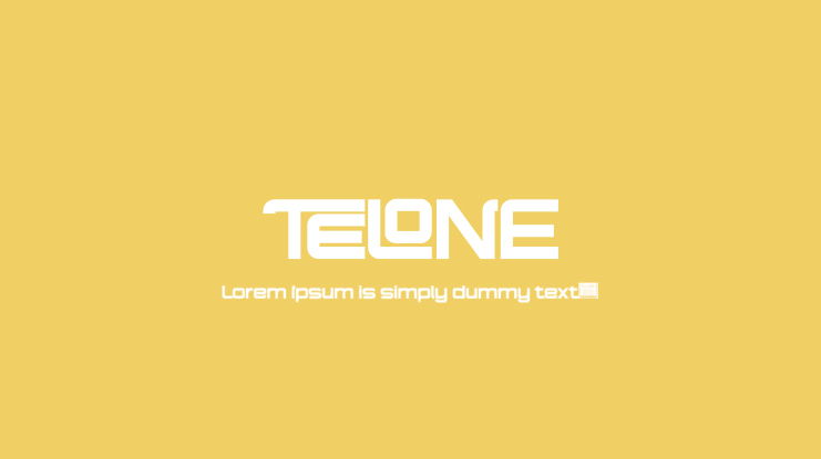 TELONE Font Family