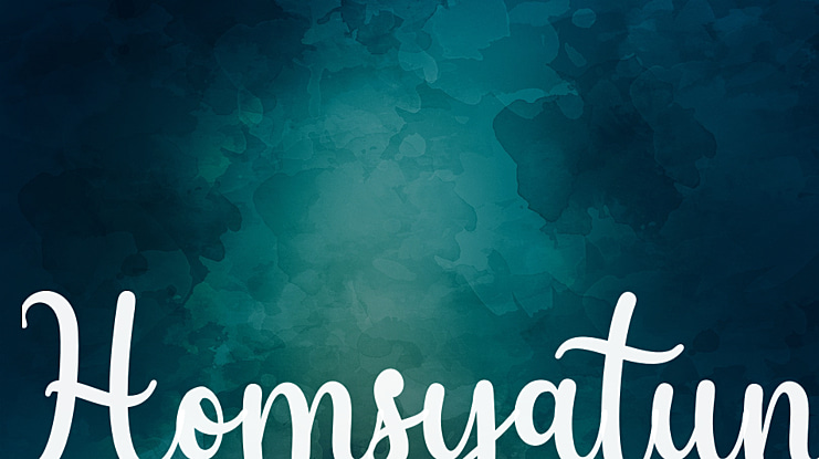 Homsyatun Font