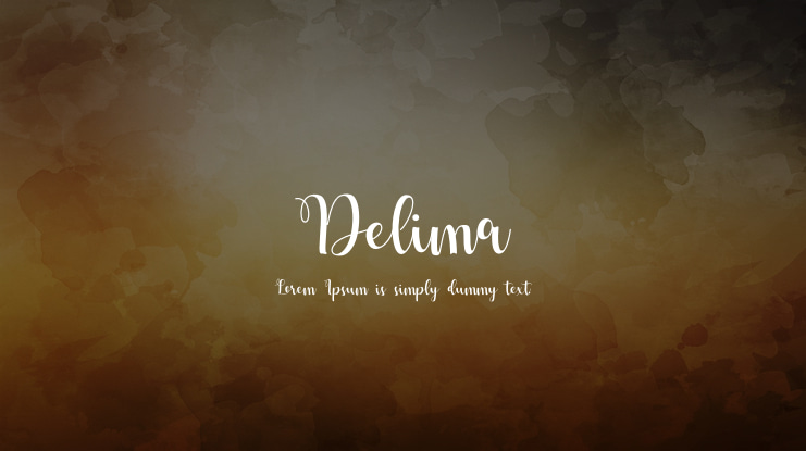Delima Font
