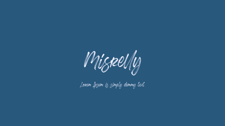 Misrelly Font Family