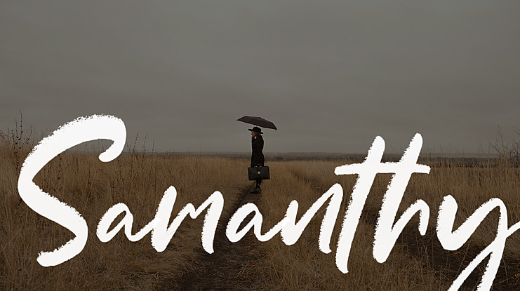 Samanthy Font Family
