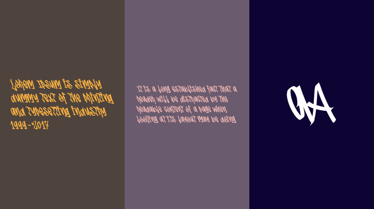 Graffity Stylish Font Family