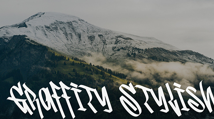 Graffity Stylish Font Family