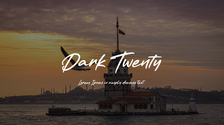Dark Twenty Font