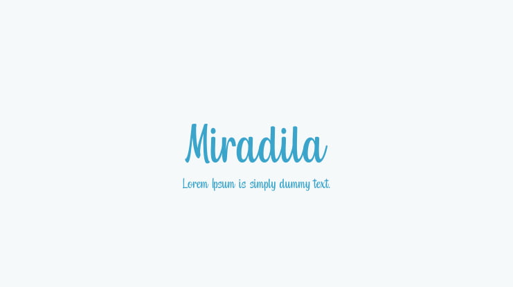 Miradila Font