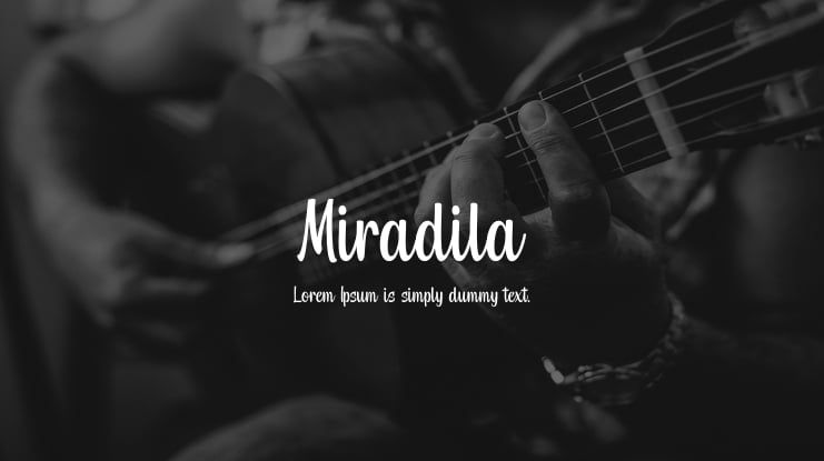Miradila Font
