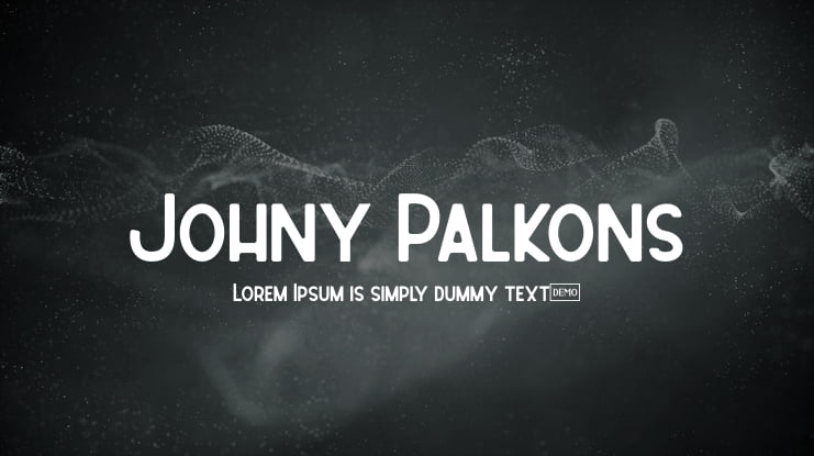 Johny Palkons Font Family