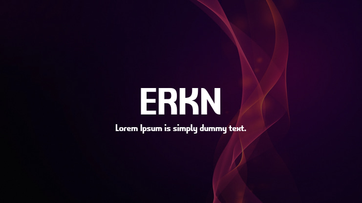 ERKN Font