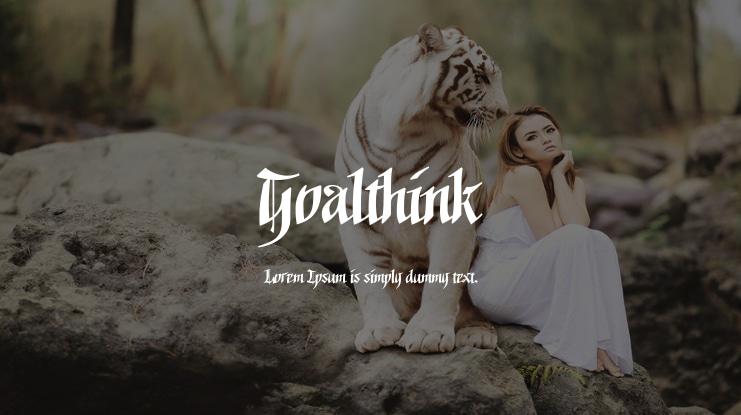 Goalthink Font