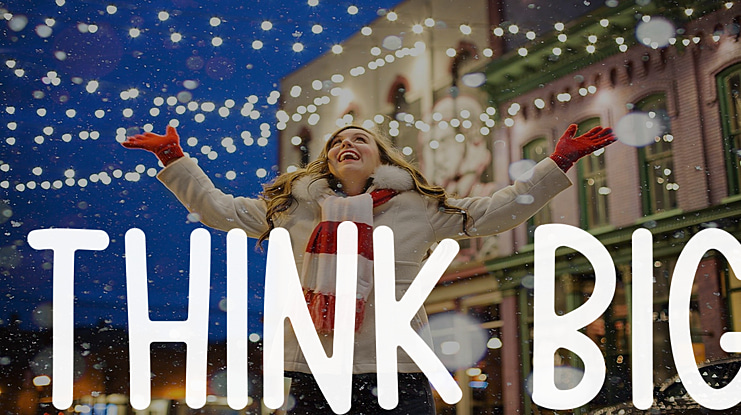 Think Big Font