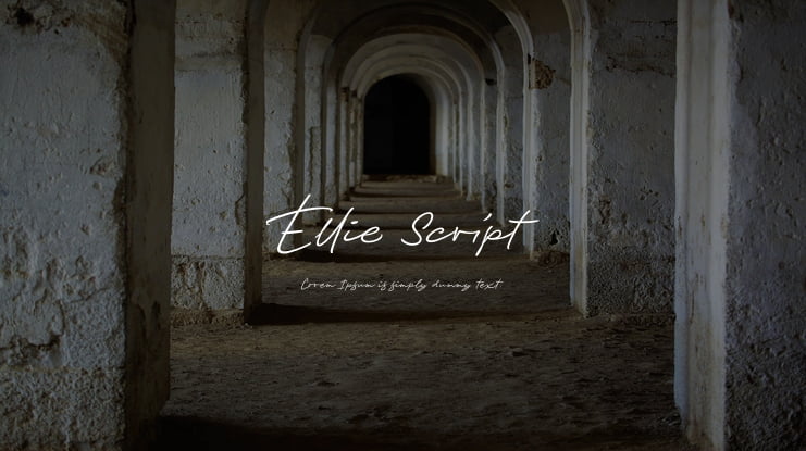 Ellie Script Font