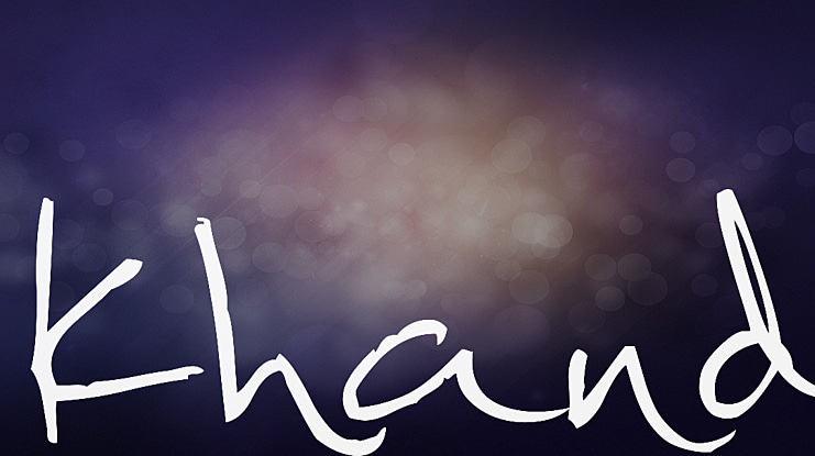 khand Font